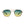 Tens Forrest Tropic High / Gold Sunglasses 1