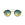 Tens Hoxton Tropic High / Fern Gold Sunglasses 1