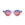 Tens Penny Boulevard / Lilac Crystal Sunglasses 1